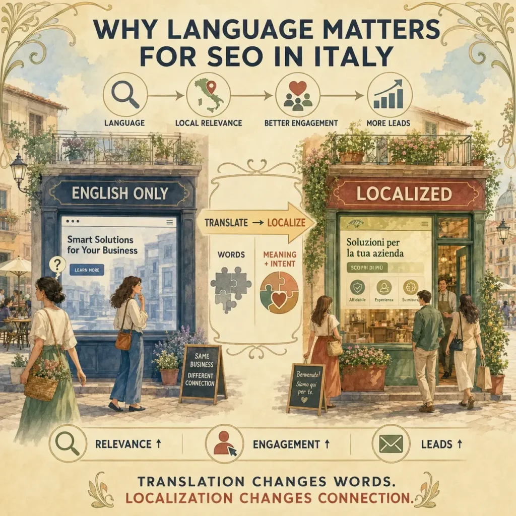 Why Language Localization Is Essential for SEO in Italy