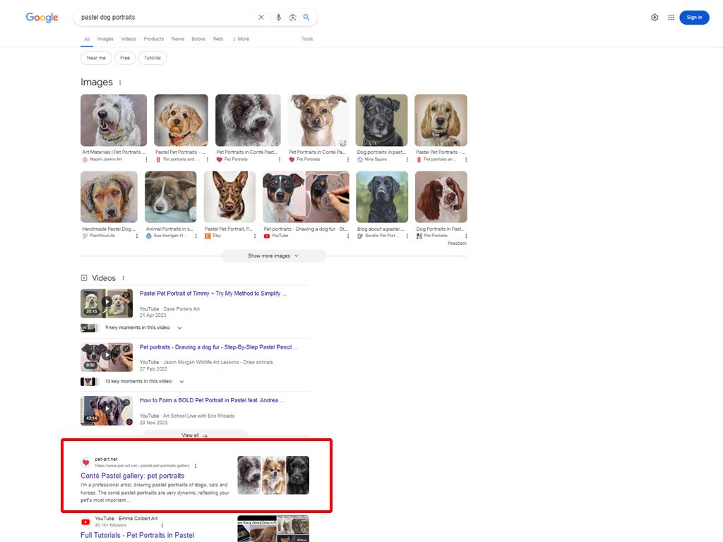 SEO Search Results
