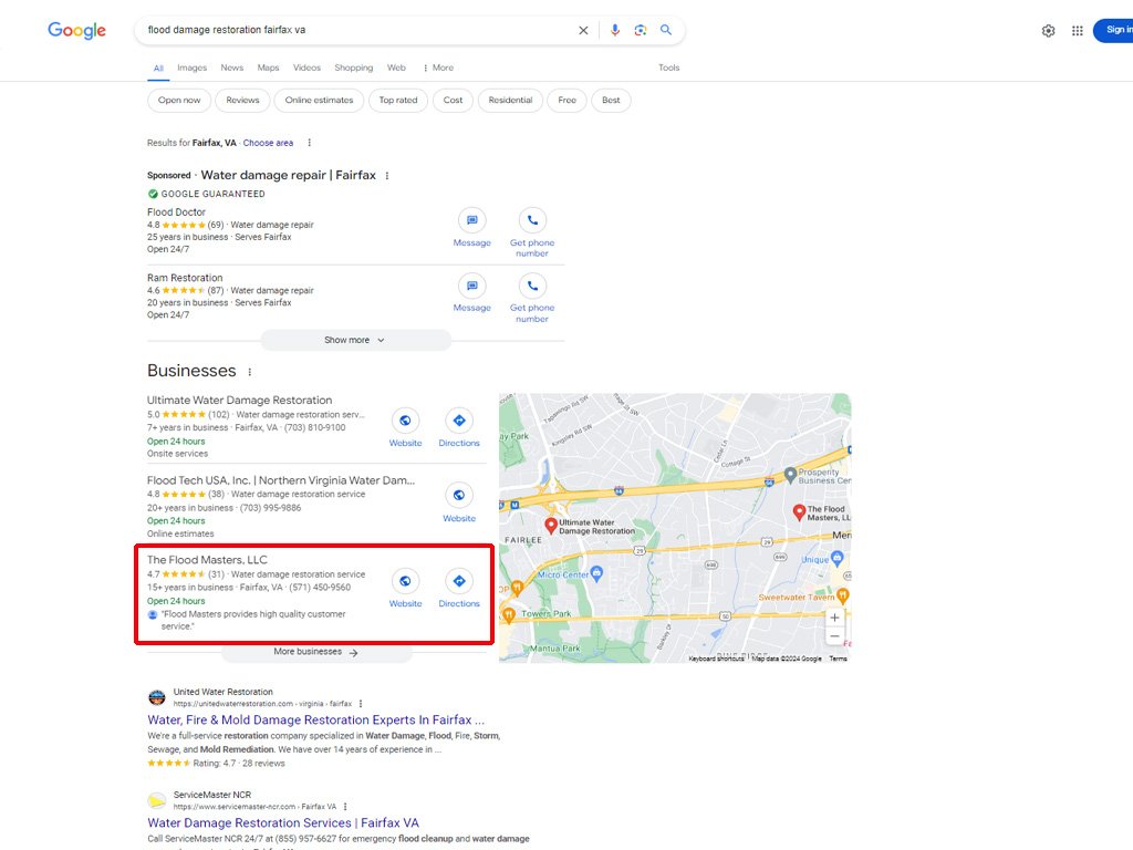 SEO Search Results