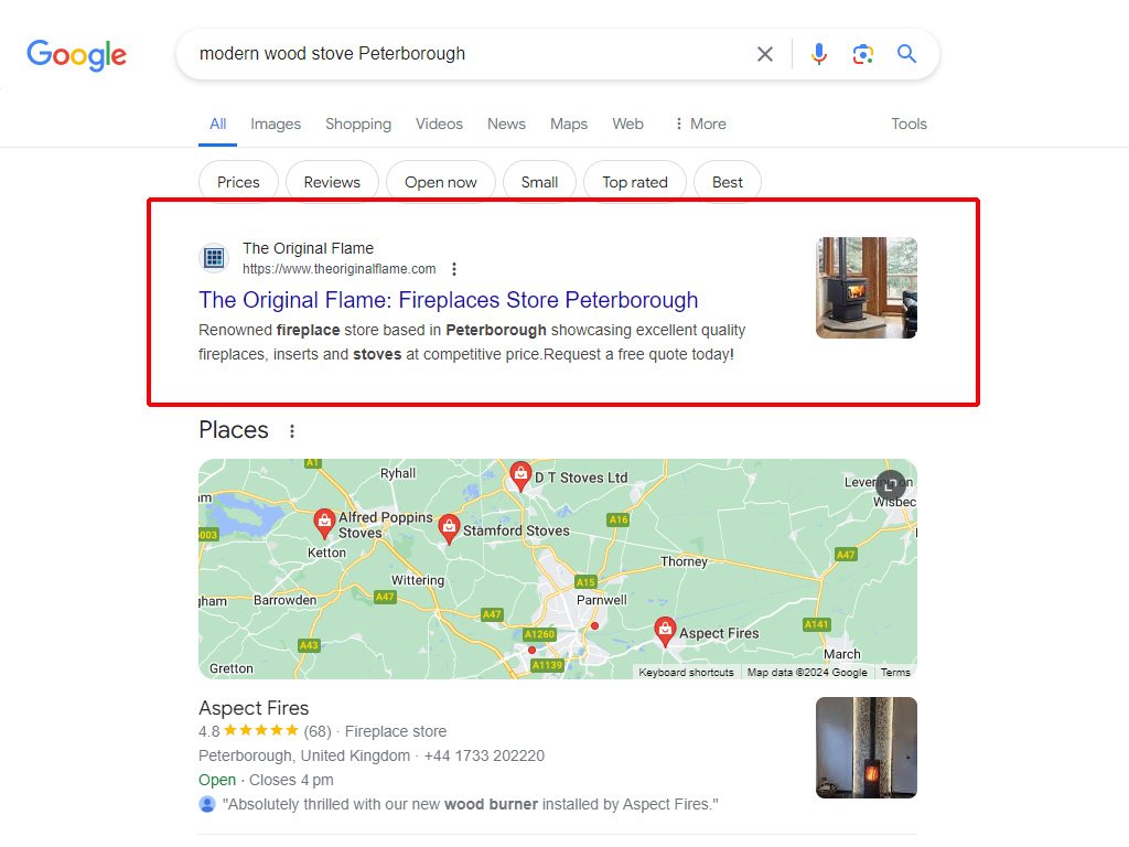 SEO Search Results