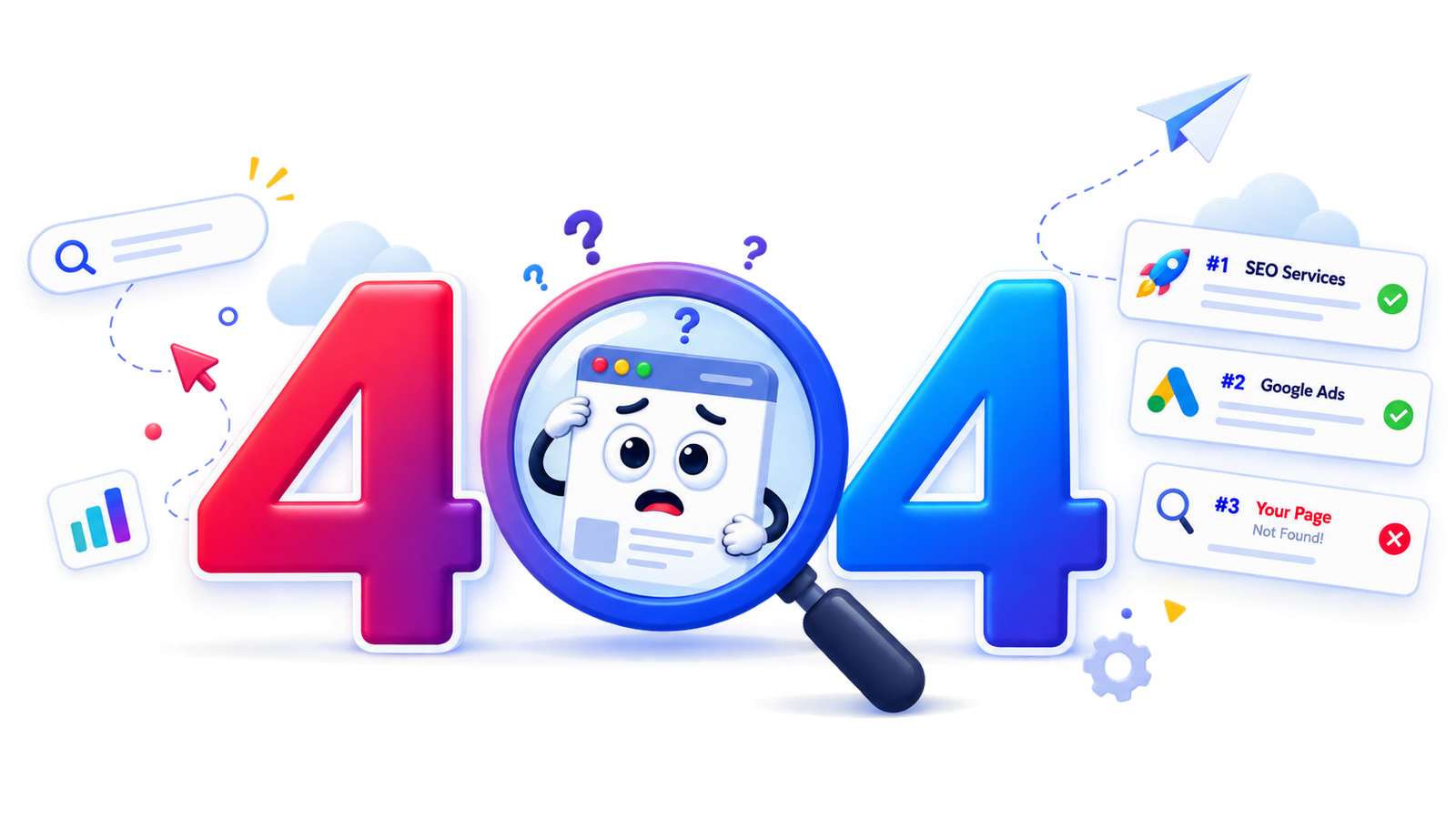 404 page not found illustration