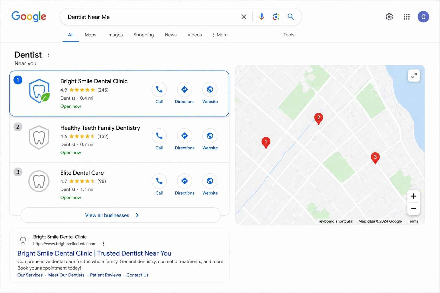 Pest control local SEO and Google Business Profile optimisation