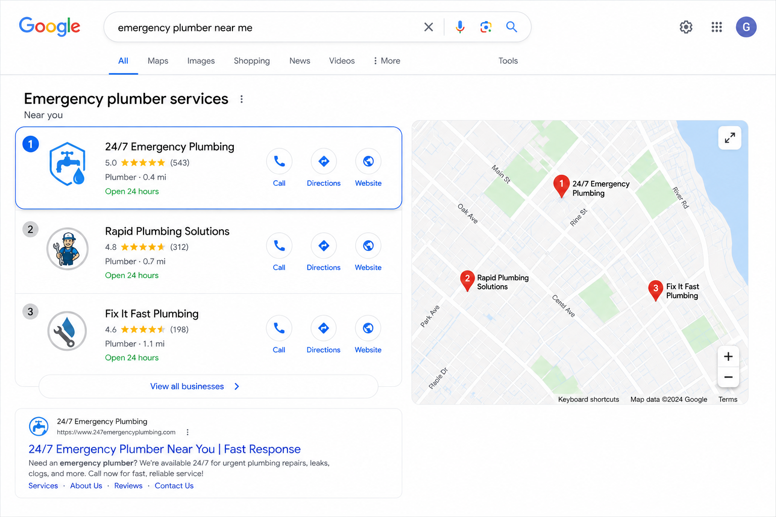 Pest control local SEO and Google Business Profile optimisation