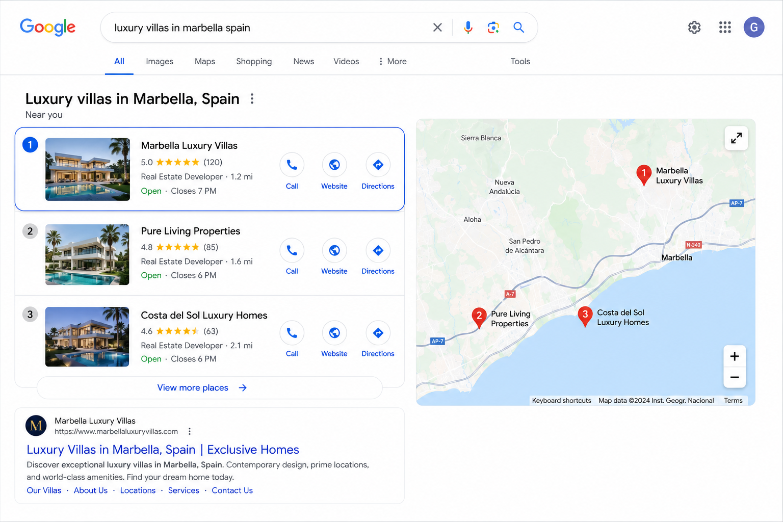 Pest control local SEO and Google Business Profile optimisation
