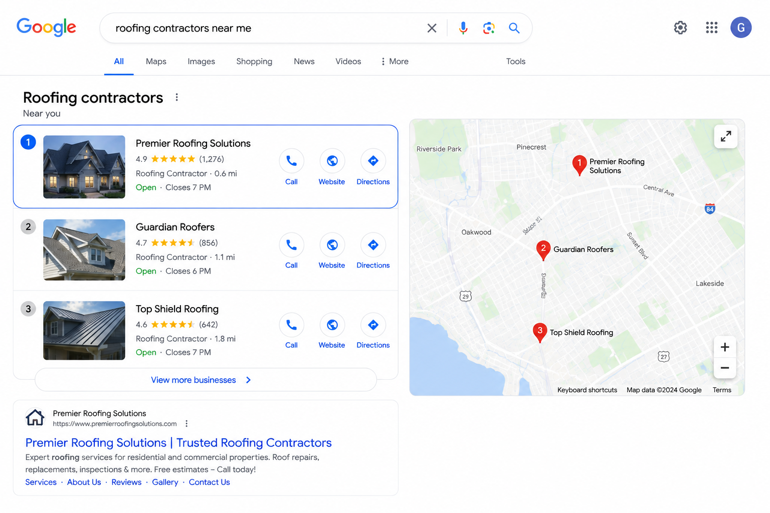 Pest control local SEO and Google Business Profile optimisation