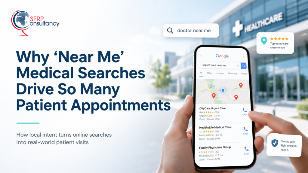 Why “Near Me” Medical Searches Drive So Many Patient Appointments